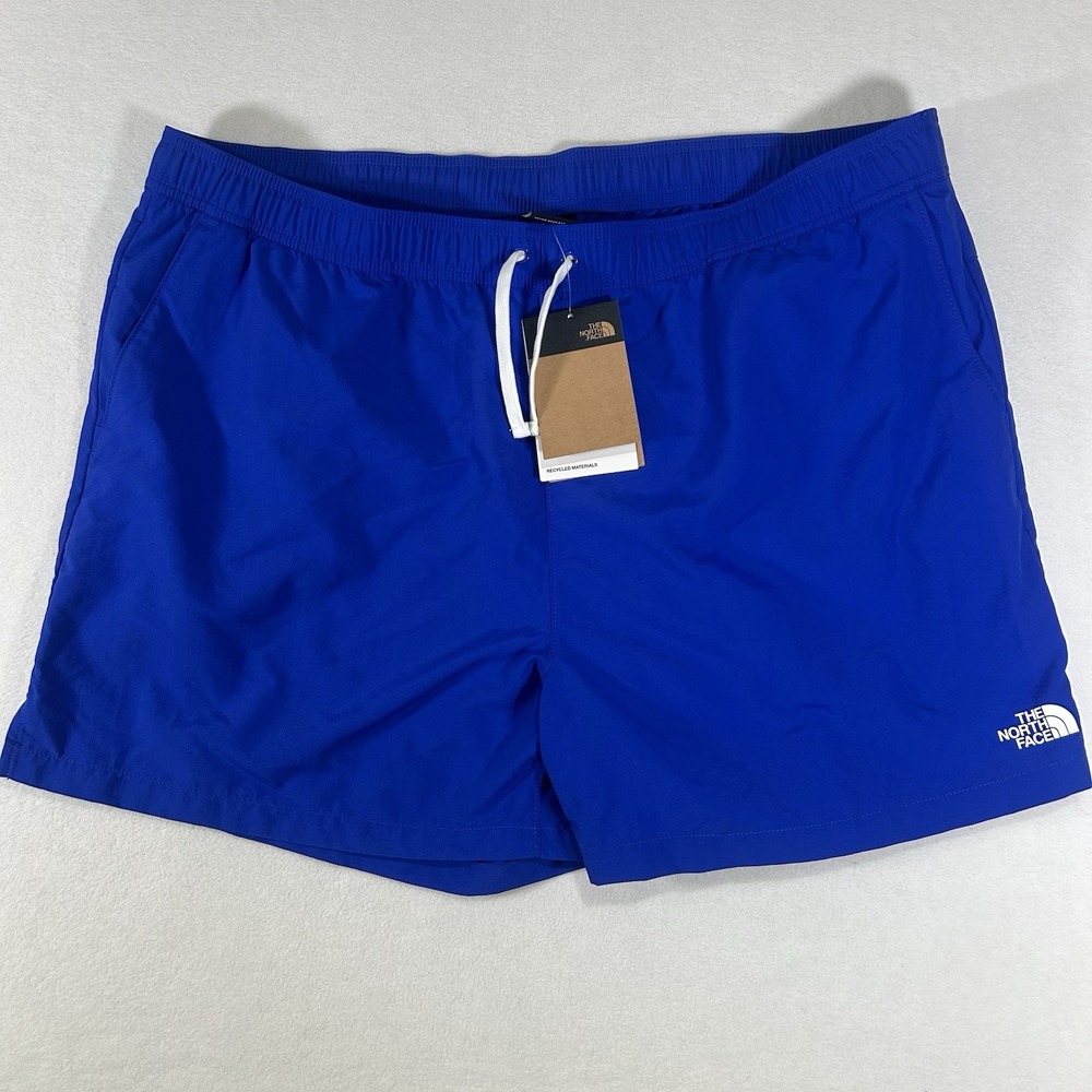 NWT The North Face Men's XXL Royal Blue‎ Shorts Action 2.0 Flash Dry TNF Blue